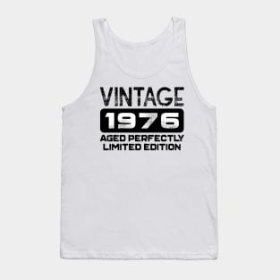 Birthday Gift Vintage 1976 Aged Perfectly Tank Top